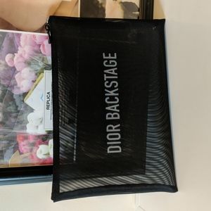 Dior cosmetics bag